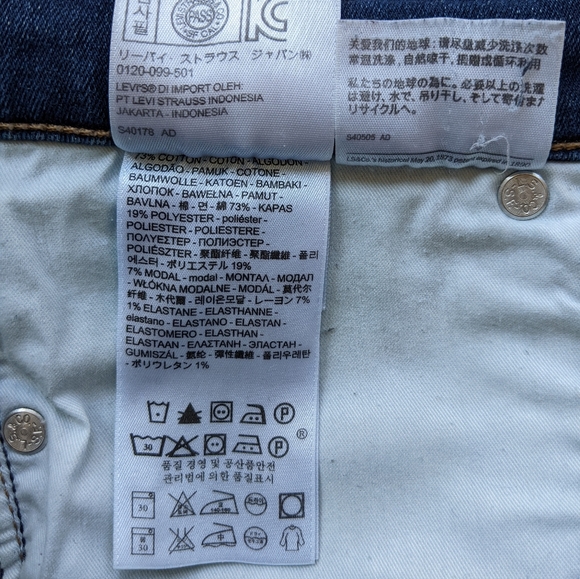 Levi's straight leg jeans - Picture 4 of 4